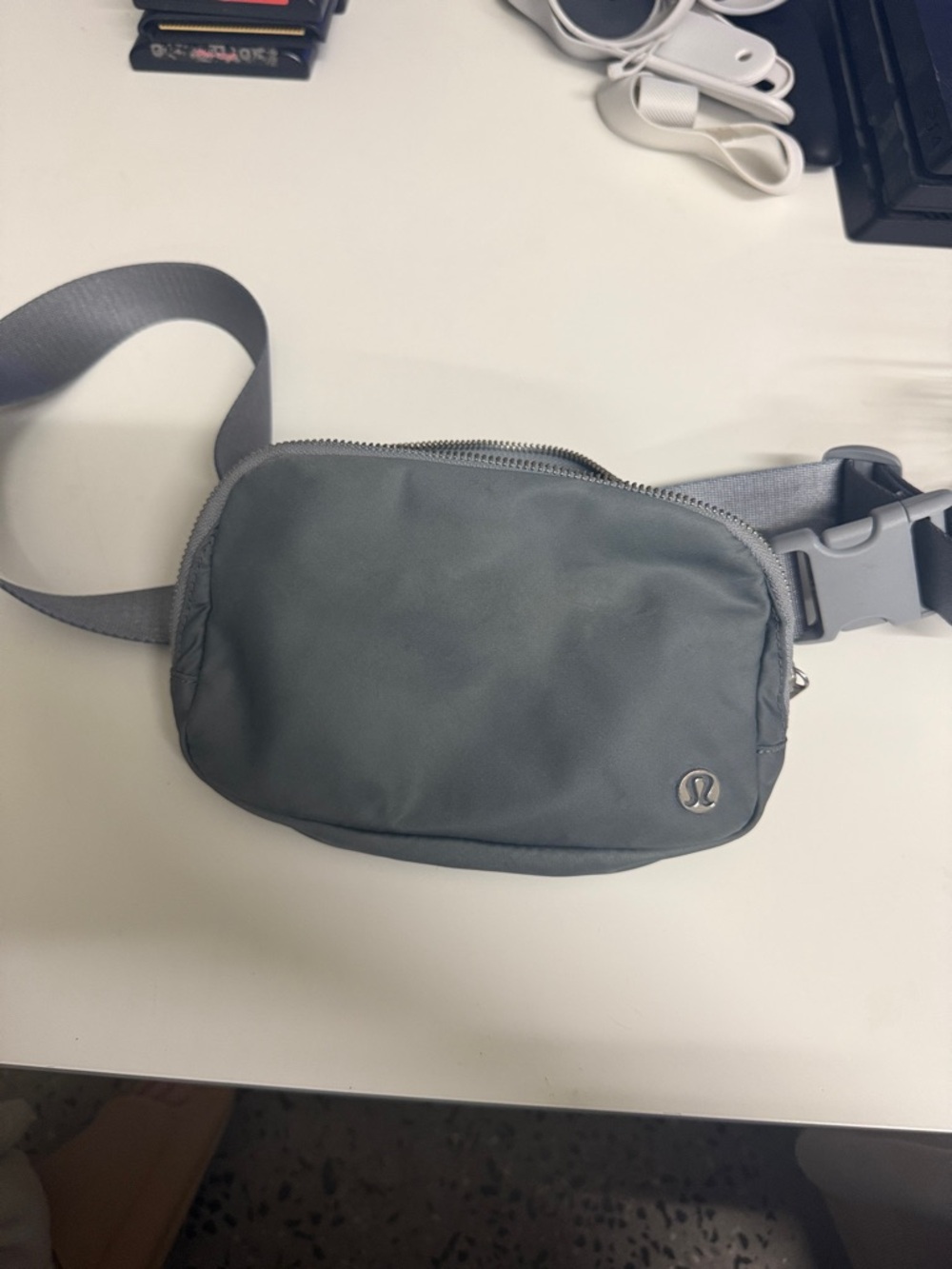 lululemon athletica Slate Gray belt bag